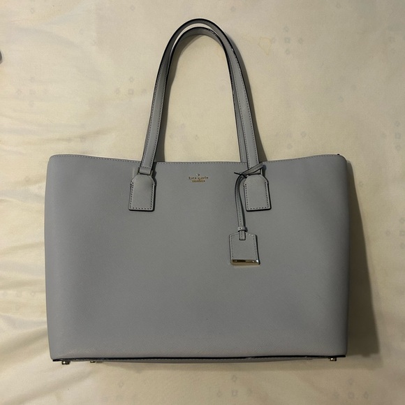 kate spade Handbags - Kate Spade Gray Tote Bag